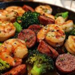 Garlic Butter Shrimp and Sausage