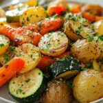 Garlic Herb Roasted Vegetables