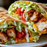 Healthy Chicken Crunch Wrap