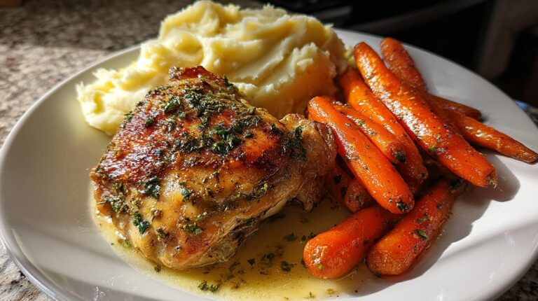 Herb Butter Chicken Thighs