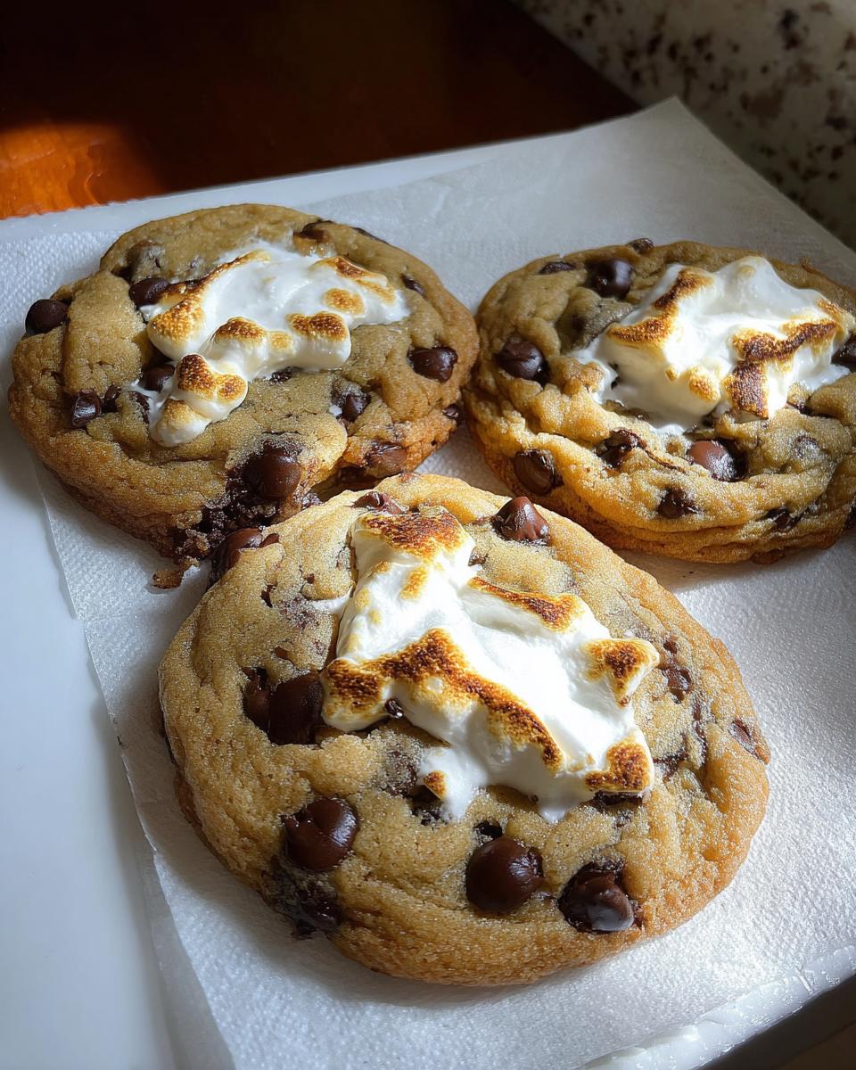 Marshmallow Stuffed Cookies - detail 1