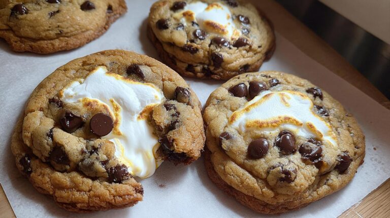 Marshmallow Stuffed Cookies