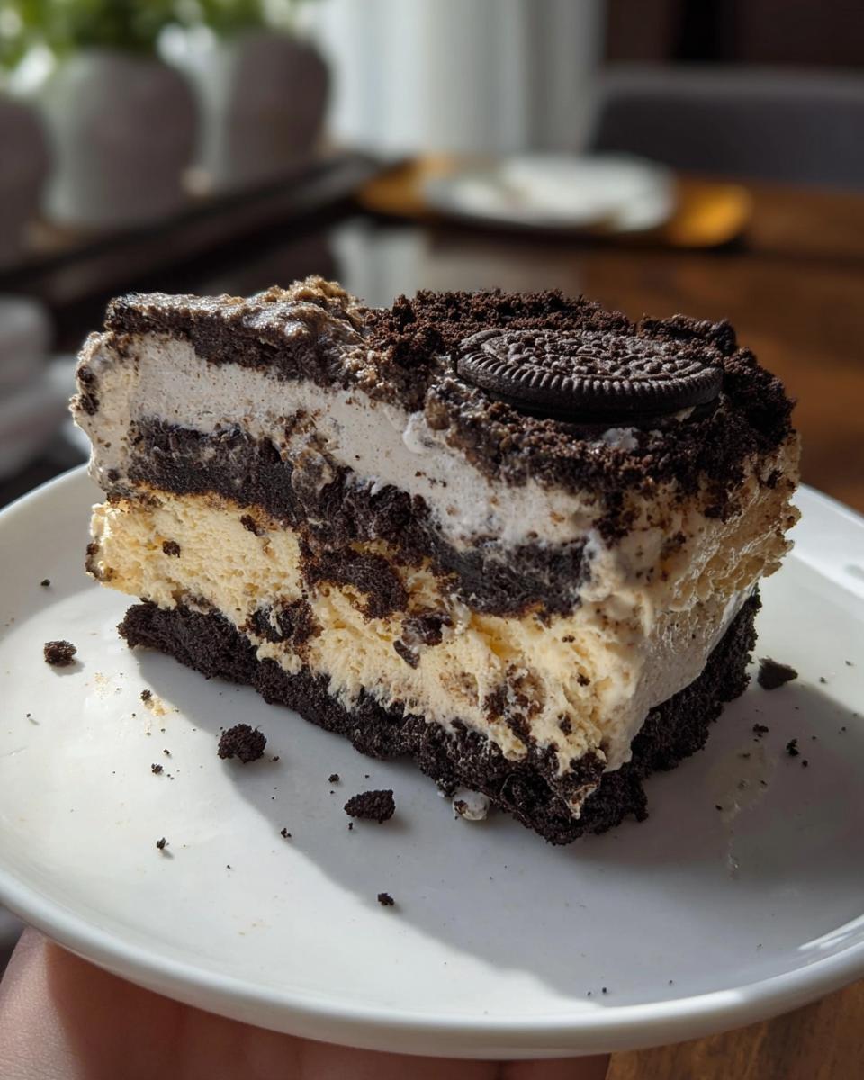 Oreo Ice Cream Cake - detail 2