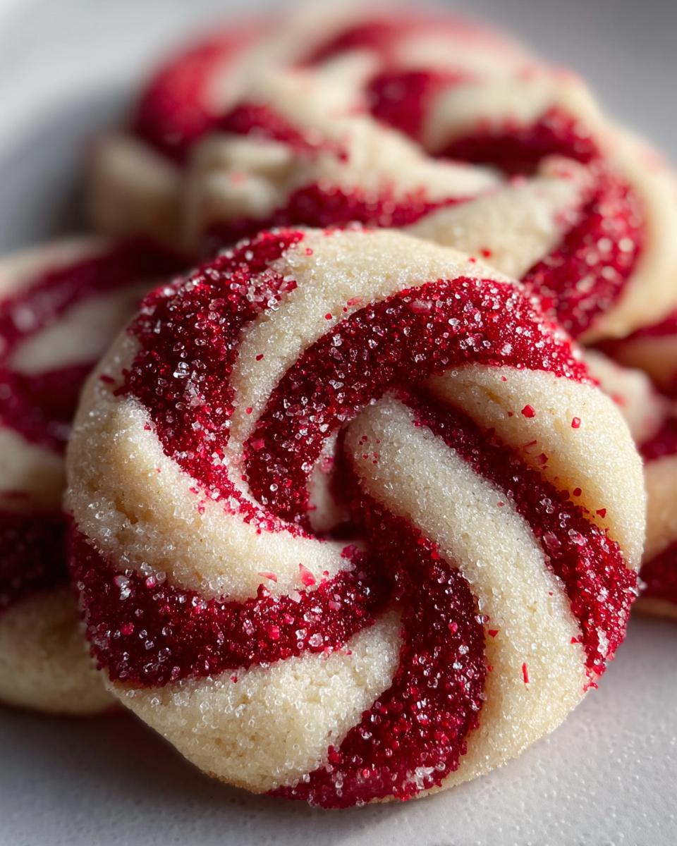 Peppermint Twist Cookies - detail 1