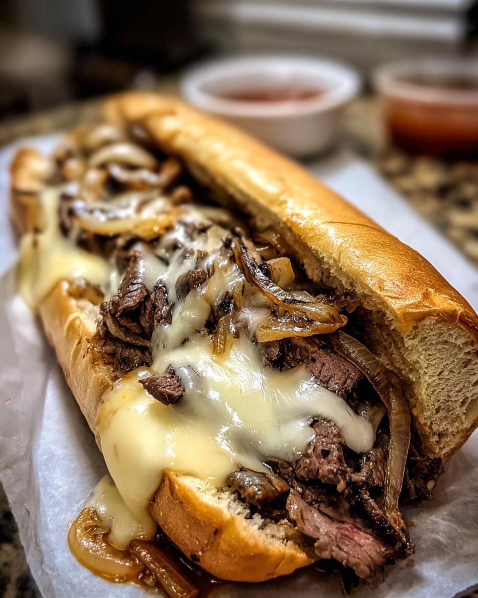 Philly Cheesesteak Sandwich - detail 1