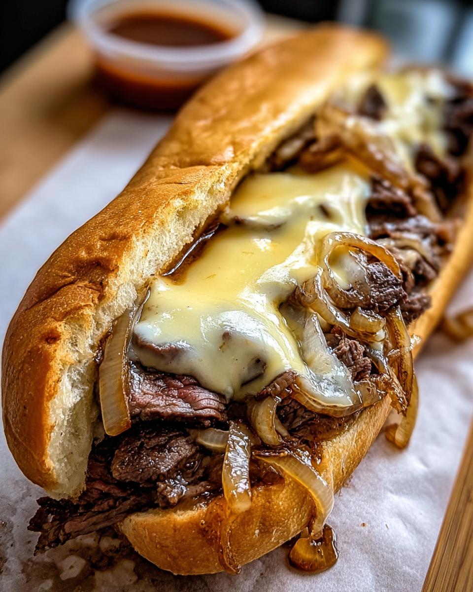 Philly Cheesesteak Sandwich - detail 2