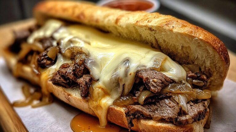 Philly Cheesesteak Sandwich