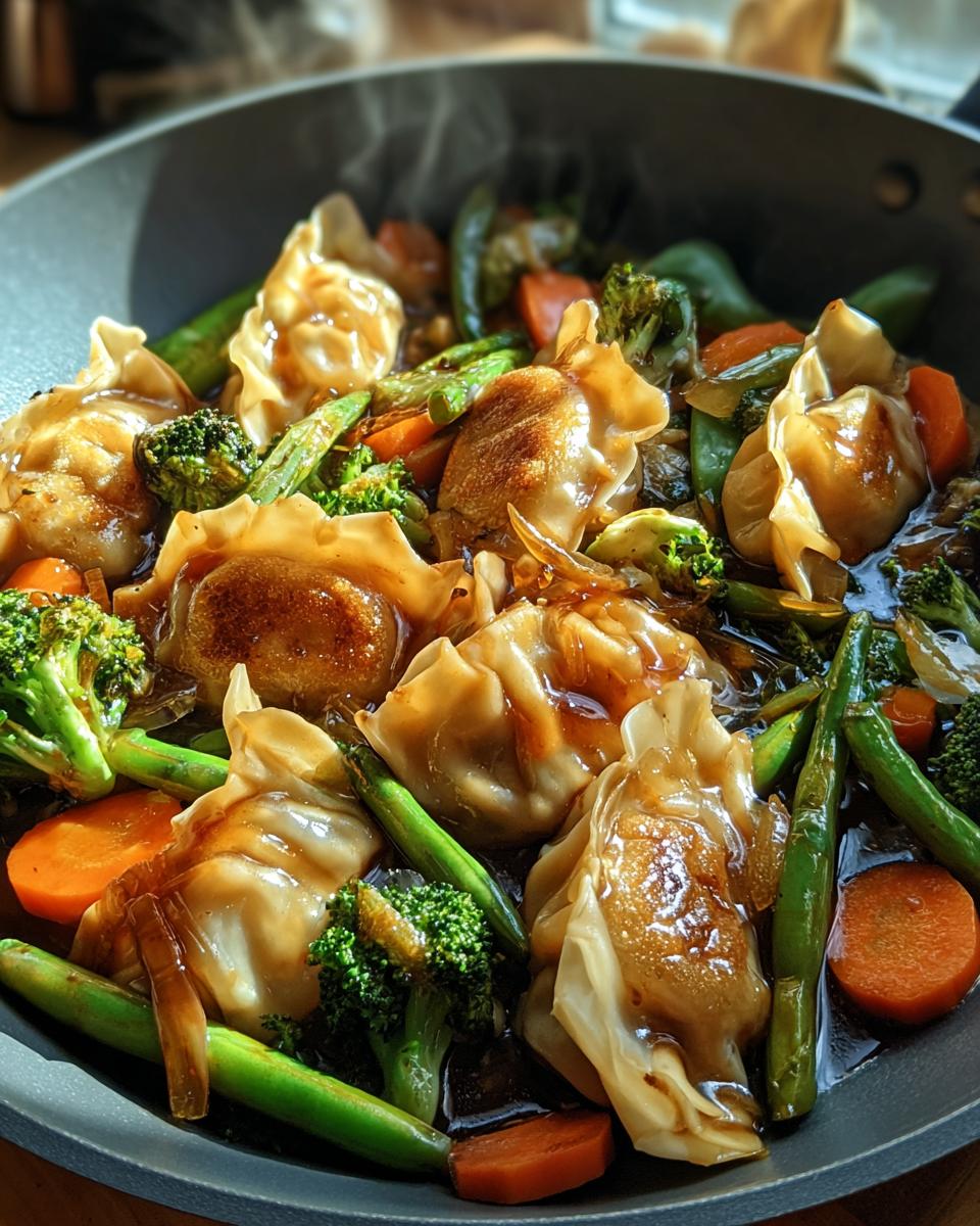 Potsticker Stir Fry - detail 1