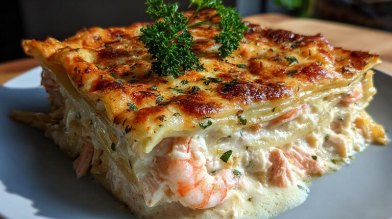 Seafood Lasagna Recipe