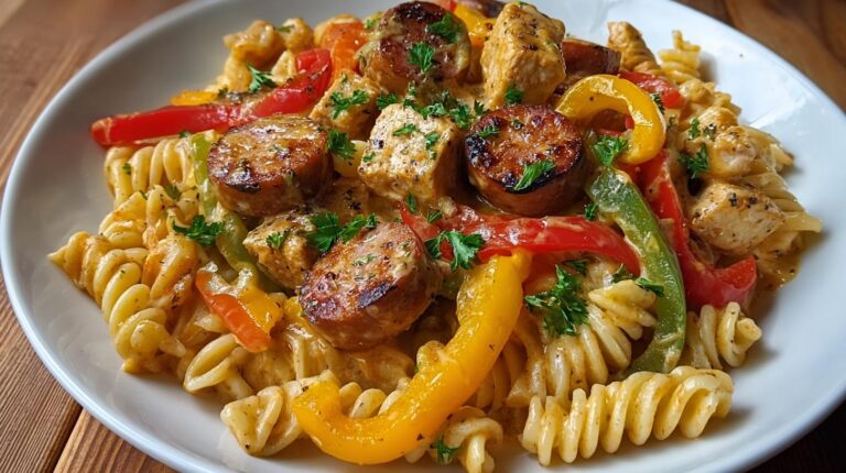 Smoked Sausage Cajun Pasta
