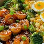 Spicy Garlic Shrimp Bowl