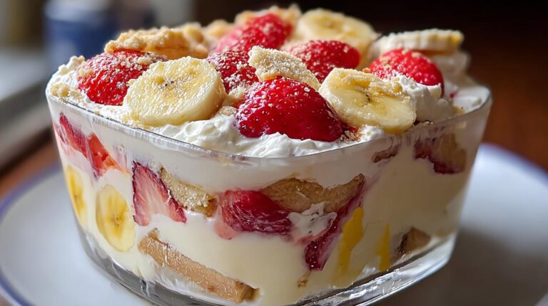 Strawberry Banana Pudding
