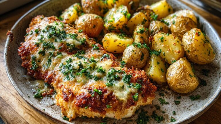 Chicken and Roasted Potatoes