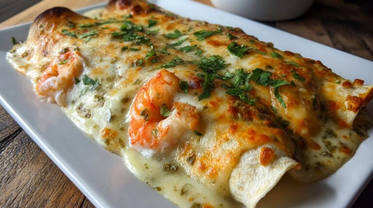 Creamy Shrimp Enchiladas