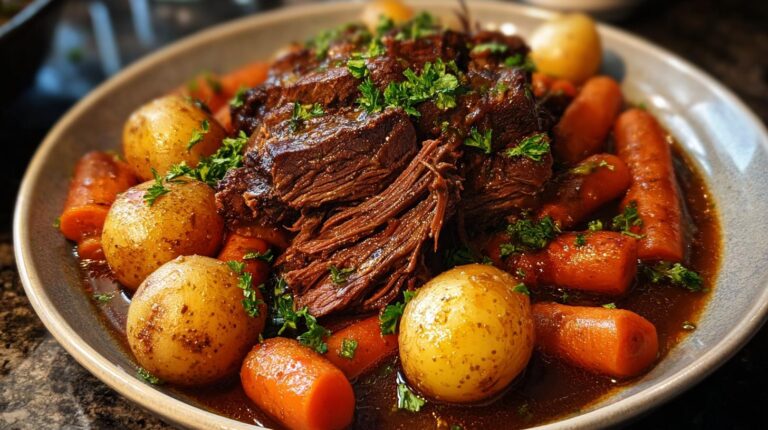Crockpot pot roast recipe