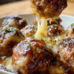 French Onion Meatballs