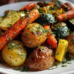 Garlic Herb Roasted Vegetables