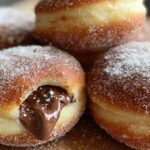 Nutella filled donuts