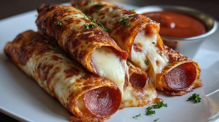 Pepperoni Pizza Roll Ups