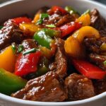 Slow Cooker Pepper Steak