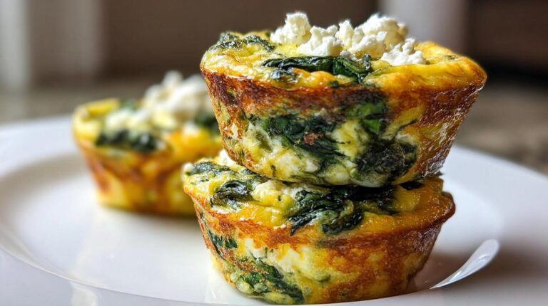 Spinach and Feta Egg Muffins