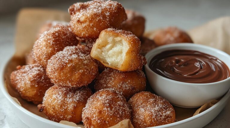 air fryer churro bites
