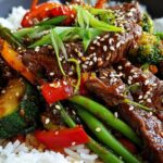 beef stir fry with rice