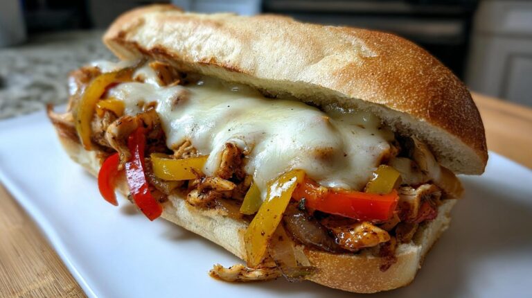 cheesy chicken sandwich