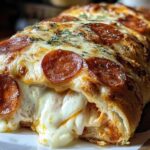 cheesy pizza bread