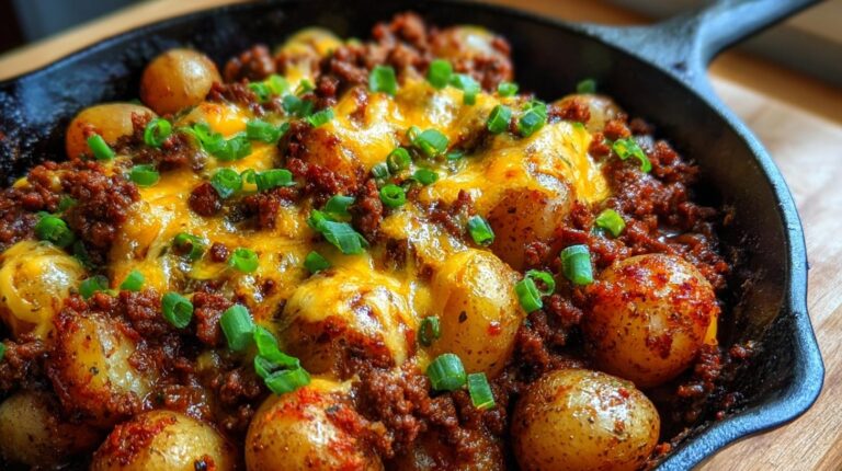 cheesy sloppy joe skillet