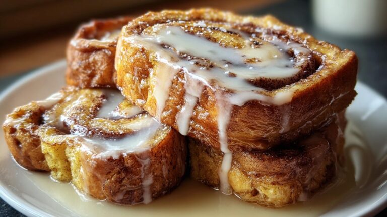 cinnamon roll french toast