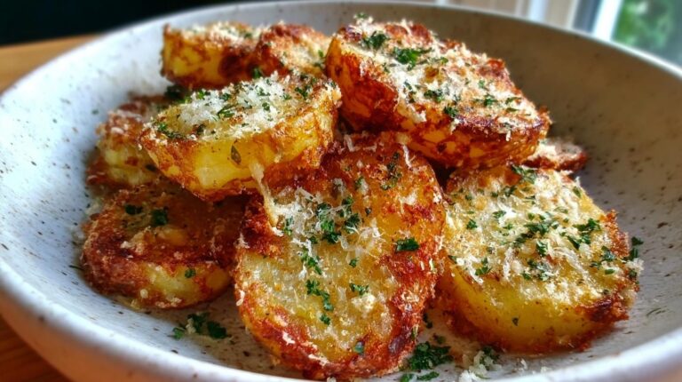 crispy parmesan potatoes