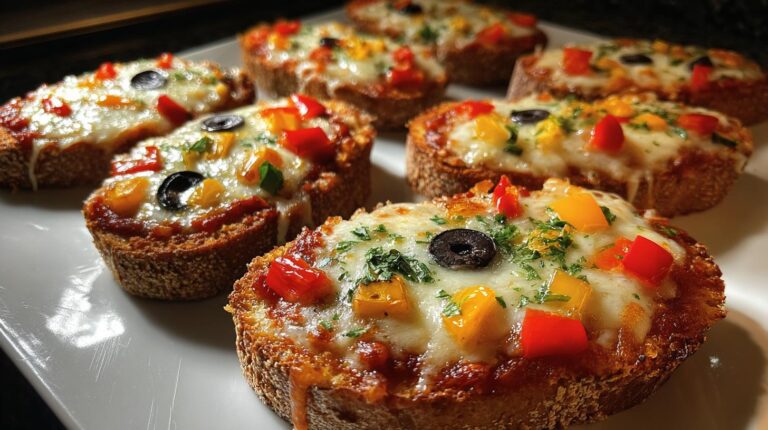 easy mini bread pizzas