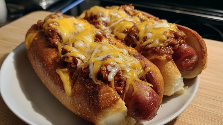 loaded hot dogs