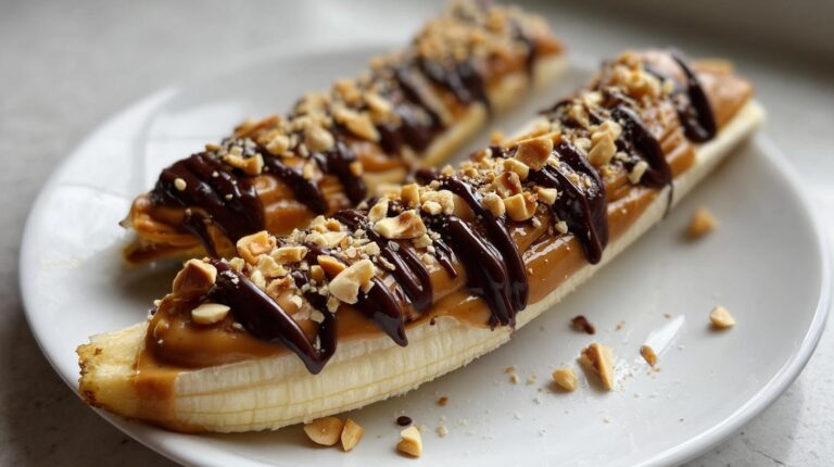 no-bake banana snack