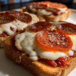 pepperoni pizza toast