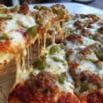 sausage pepperoni pizza