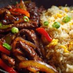Pepper steak stir-fry
