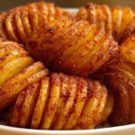Spicy Hasselback potatoes