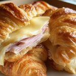 Turkey croissant sandwiches