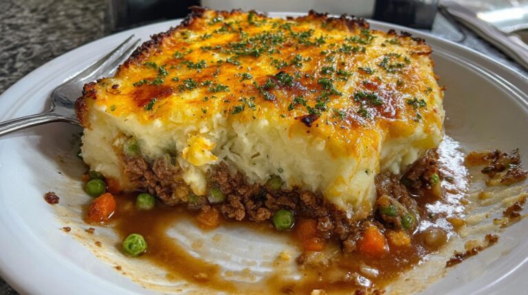 cheesy cottage pie