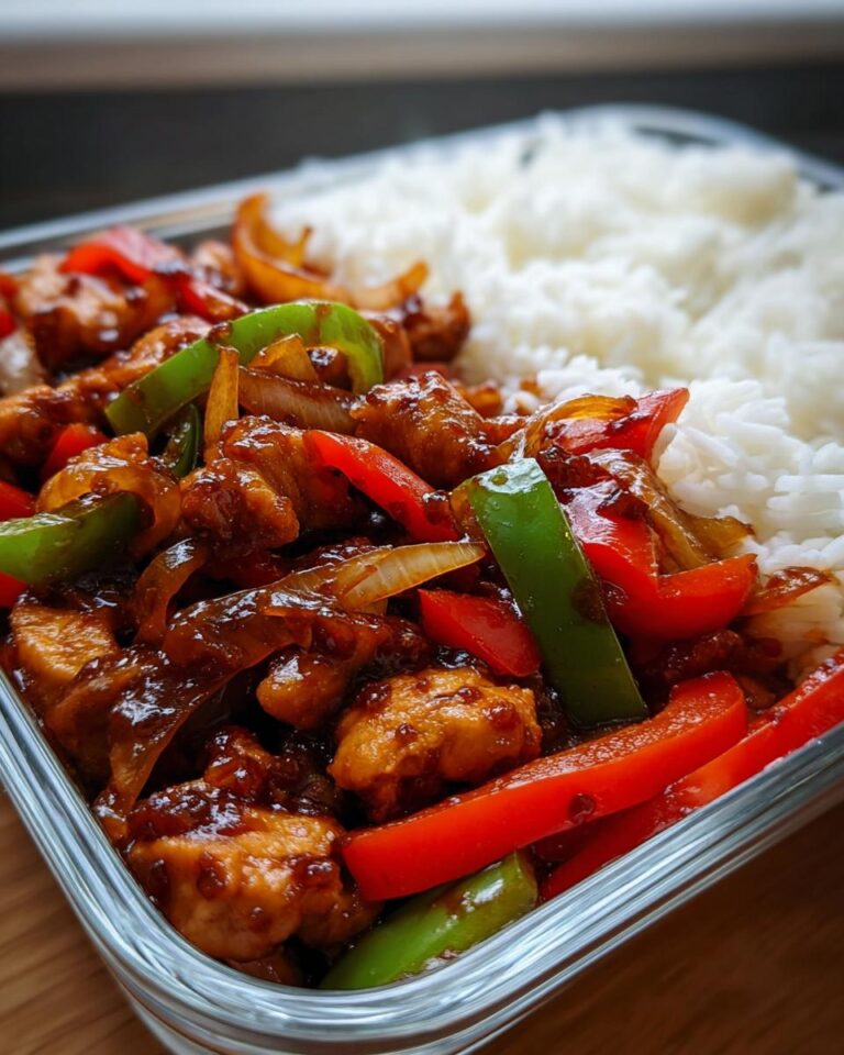 chicken and bell pepper stir-fry