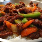 crispy beef stir fry