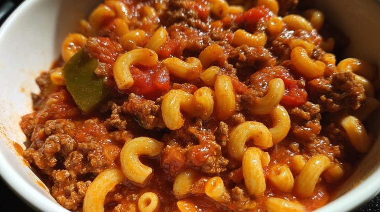 easy beef goulash