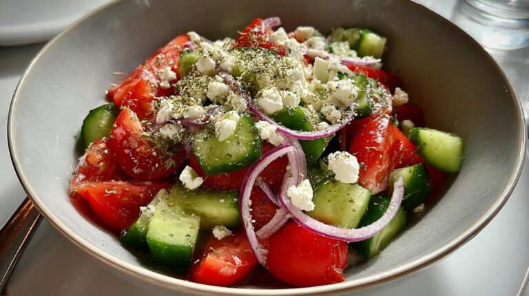 easy greek salad recipe