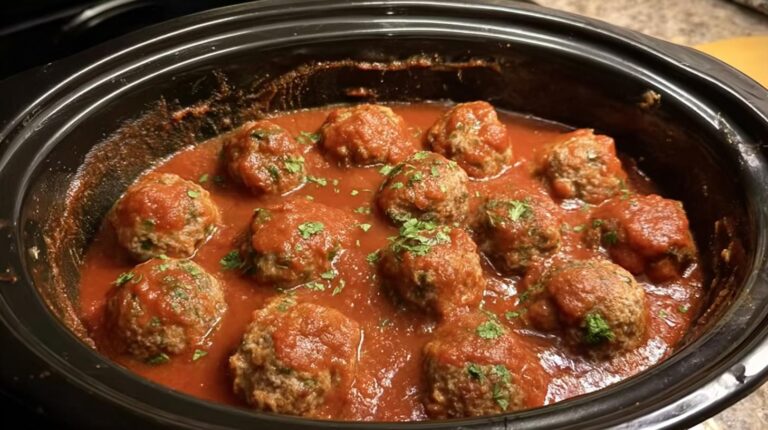 easy slow cooker meatballs