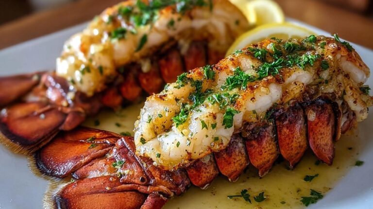 garlic butter lobster tails