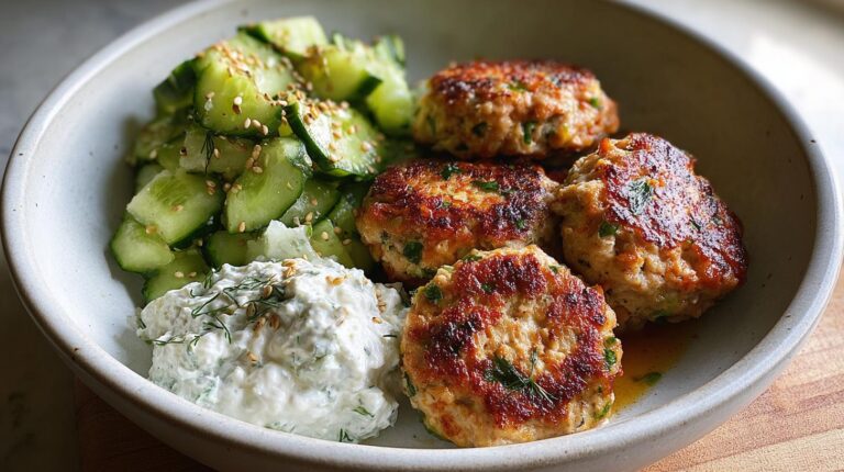 greek chicken patties