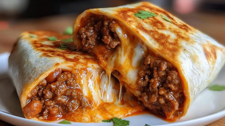 ground beef burrito recipe