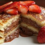 nutella stuffed pancakes